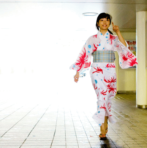 Tsuyo Onodera and Maki Aizawa: Hand sewn Yukata